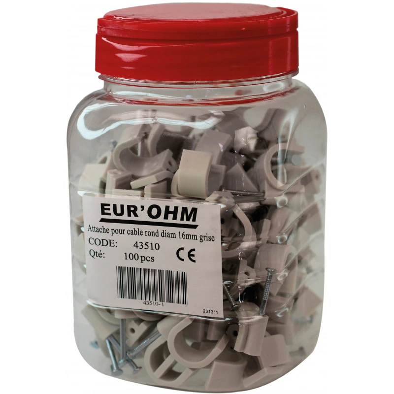 Attache pontets pour tube irl et cable ronds diam 20mm Eurohm Attache Pontets Pour Tube Irl Et Cable Ronds Diam 20mm Eurohm -Alliance Lec Magasin attache pontets pour tube irl et cable ronds diam 20mm eurohm 1 1