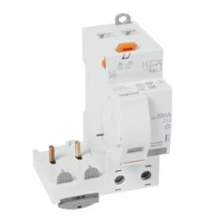 Bloc Diff Adapt DX³-vis-2P-230/400 V~-63 A-type AC-30 MA-disj 1 Mod/pôle