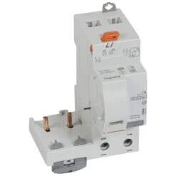 Bloc Diff Adapt DX³-vis-2P-230/400 V~-63 A-type Hpi-300mA Sélect-disj 1 Mod/pôle