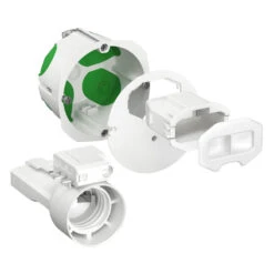 Boite Applique DCL Etanche Schneider Electric MULTIFIX AIR Avec Douille Et Couvercle Affleurant