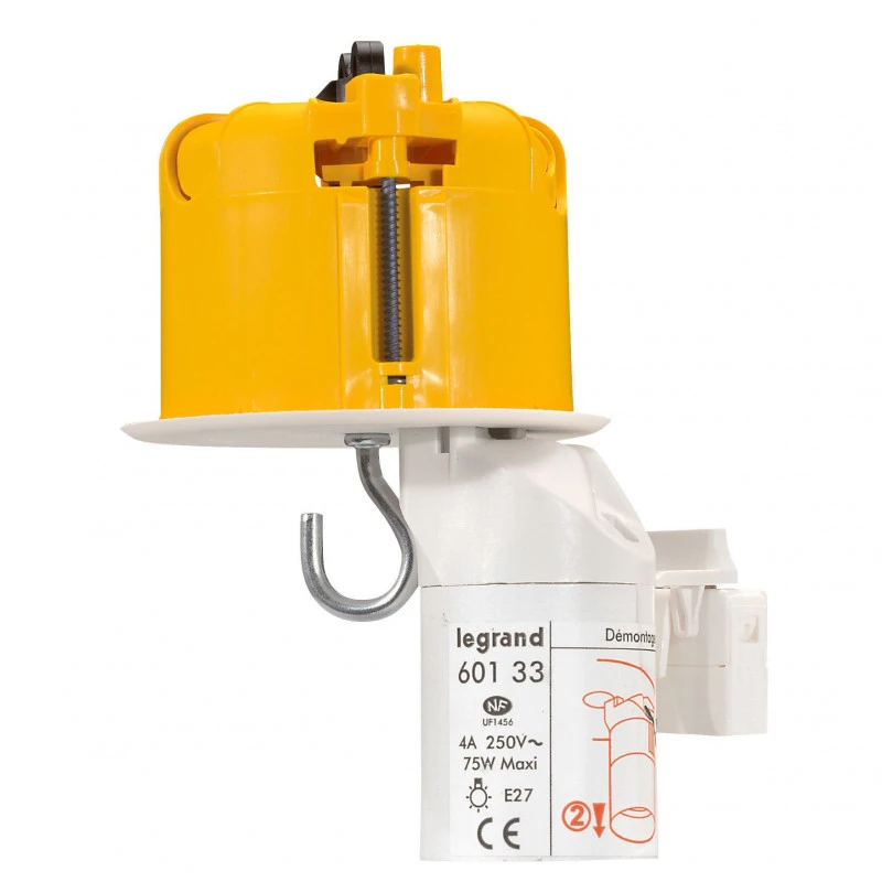 Boîte luminaire Batibox - cloison sèche - couvercle DCL - pour point de centre Boîte Luminaire Batibox - Cloison Sèche - Couvercle DCL - Pour Point De Centre -Alliance Lec Magasin boite luminaire batibox cloison seche couvercle dcl pour point de centre