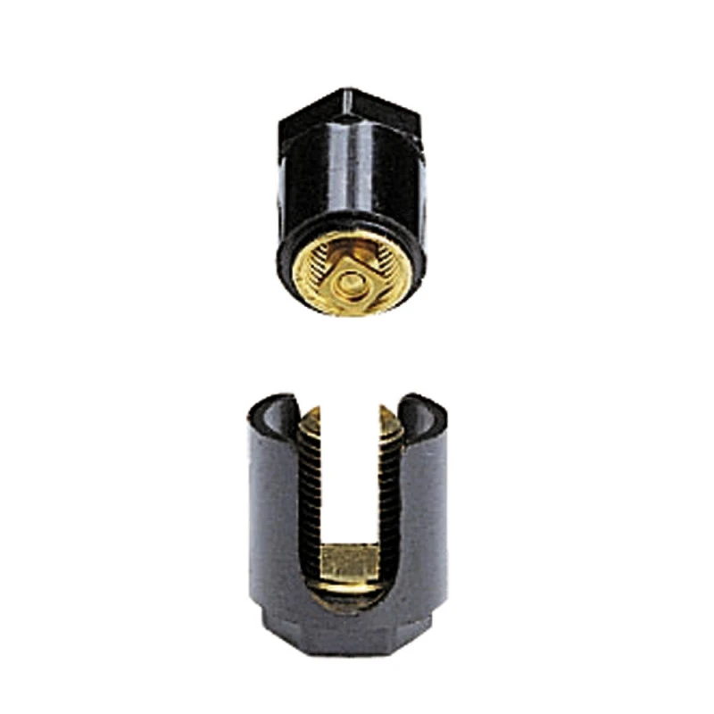 Borne anti-cisaillante - écrou 6 pans - sans pattes - 2x50 mm² Borne Anti-cisaillante - écrou 6 Pans - Sans Pattes - 2x50 Mm² -Alliance Lec Magasin borne anti cisaillante ecrou 6 pans sans pattes 2x50 mm