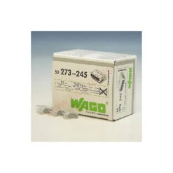 Borne De Connexion Wago 5 Entrees Gris Automatique X50