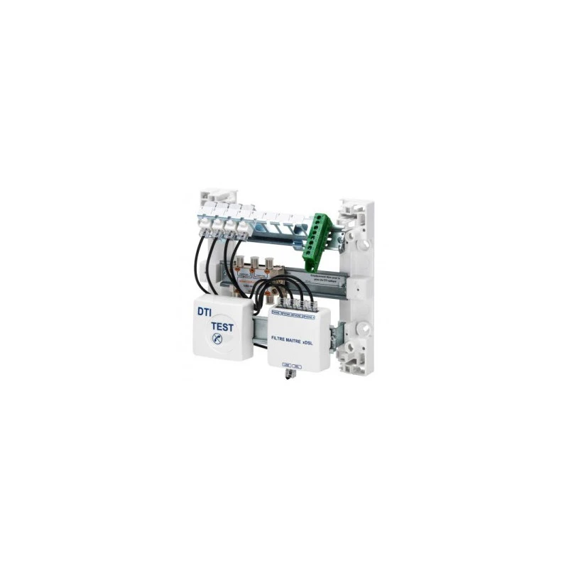 COFFRET COM. GEWISS GRADE 1 4RJ + TV SAT COFFRET COM. GEWISS GRADE 1 4RJ + TV SAT -Alliance Lec Magasin coffret com gewiss grade 1 4rj tv sat