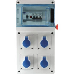 Coffret De Chantier équipé 4PC Eur'ohm