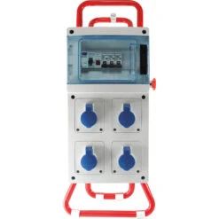 Coffret De Chantier équipé 4PC + Support Eur'ohm