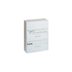 COFFRET DE COMMUNICATION VDI GRADE 1 8RJ45+RÉPARTITEUR TV