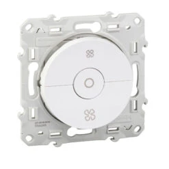 Commande VMC Avec Position Arret Blanc Schneider Electric Odace