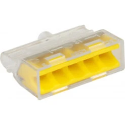 Connecteur Transparent X 5P /100 Eur'ohm