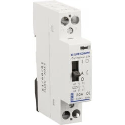 Contacteur Jour/Nuit 2P 20A 2F Eur'ohm