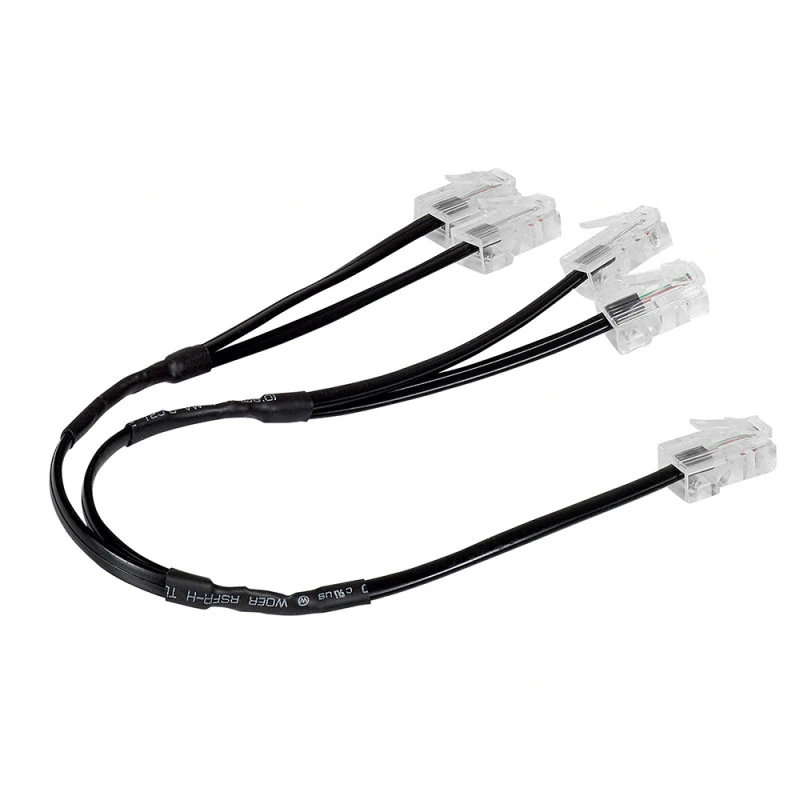 Cordon quadruple RJ 45 téléphone - pour coffrets basiques avec brassage Cordon Quadruple RJ 45 Téléphone - Pour Coffrets Basiques Avec Brassage -Alliance Lec Magasin cordon quadruple rj 45 telephone pour coffrets basiques avec brassage