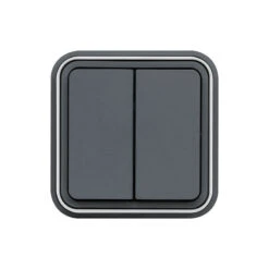 Cubyko Double Inter Va Et Vient Encastré Gris