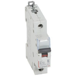 Disj DX³ 6000 -vis/vis- 1P-230/400V~ -10A-10kA -courbe B - 1M