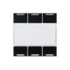 Enjoliveur 6 Boutons Poussoirs KNX Gallery LED Night/ Hager