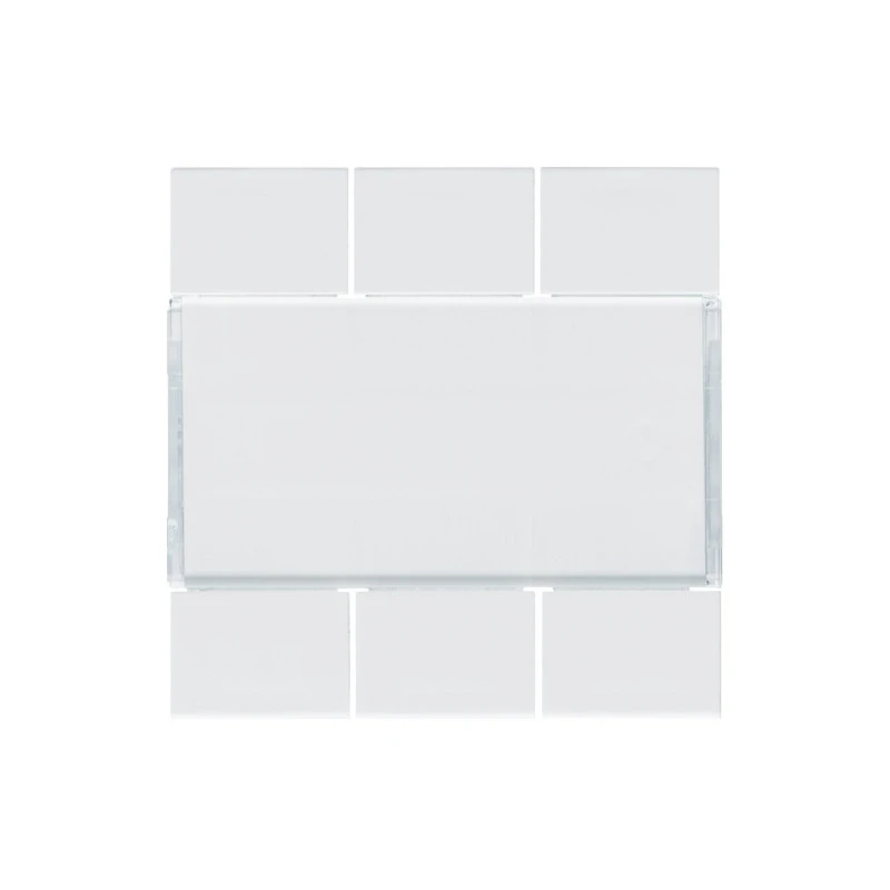 Enjoliveur 6 boutons poussoirs KNX gallery pure / Hager Enjoliveur 6 Boutons Poussoirs KNX Gallery Pure / Hager -Alliance Lec Magasin enjoliveur 6 boutons poussoirs knx gallery pure