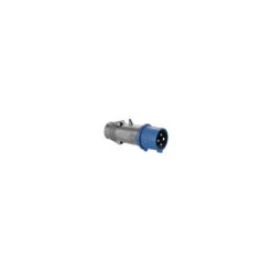 Fiche Droite Hypra - IP44 - 16 A - 200/250 V~ - 3P+T - Plast