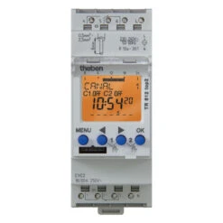 Horloge Programmable Digitale Avec Programme Hebdomadaire TR 612 Top2 24V Theben