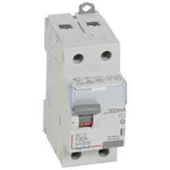 Inter Diff DX³-ID - Vis/vis - 2P- 230V~-100A - Type AC - 300mA - Départ Bas - 2M