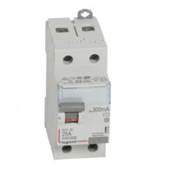 Inter Diff DX³-ID - Vis/vis - 2P- 230V~-25A - Type AC - 300mA - Départ Bas - 2M