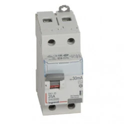 Inter Diff DX³-ID - Vis/vis - 2P- 230V~-25A - Type AC - 30mA - Départ Bas - 2M