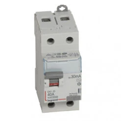Inter Diff DX³-ID - Vis/vis - 2P- 230V~-40A - Type AC - 30mA - Départ Bas - 2M