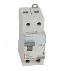 Inter Diff DX³-ID - Vis/vis - 2P- 230V~-63A - Type AC - 30mA - Départ Bas - 2M