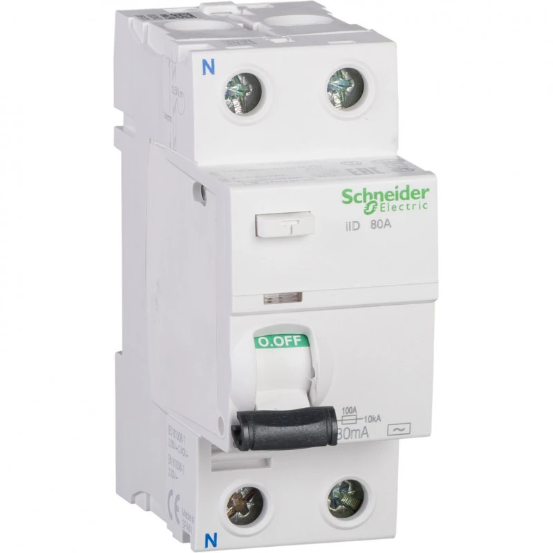 Interrupteur Différentiel 2P 63A 100MA AC Schneider Electric ACTI 9 Interrupteur Différentiel 2P 63A 100MA AC Schneider Electric ACTI 9 -Alliance Lec Magasin interrupteur differentiel 2p 63a 100ma ac schneider acti 9 1
