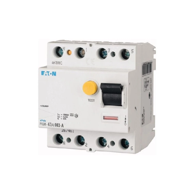 Interrupteur différentiel PFGM - 4x25A 30mA Type A / EATON Interrupteur Différentiel PFGM - 4x25A 30mA Type A / EATON -Alliance Lec Magasin interrupteur differentiel pfgm 4x25a 30ma type a eaton