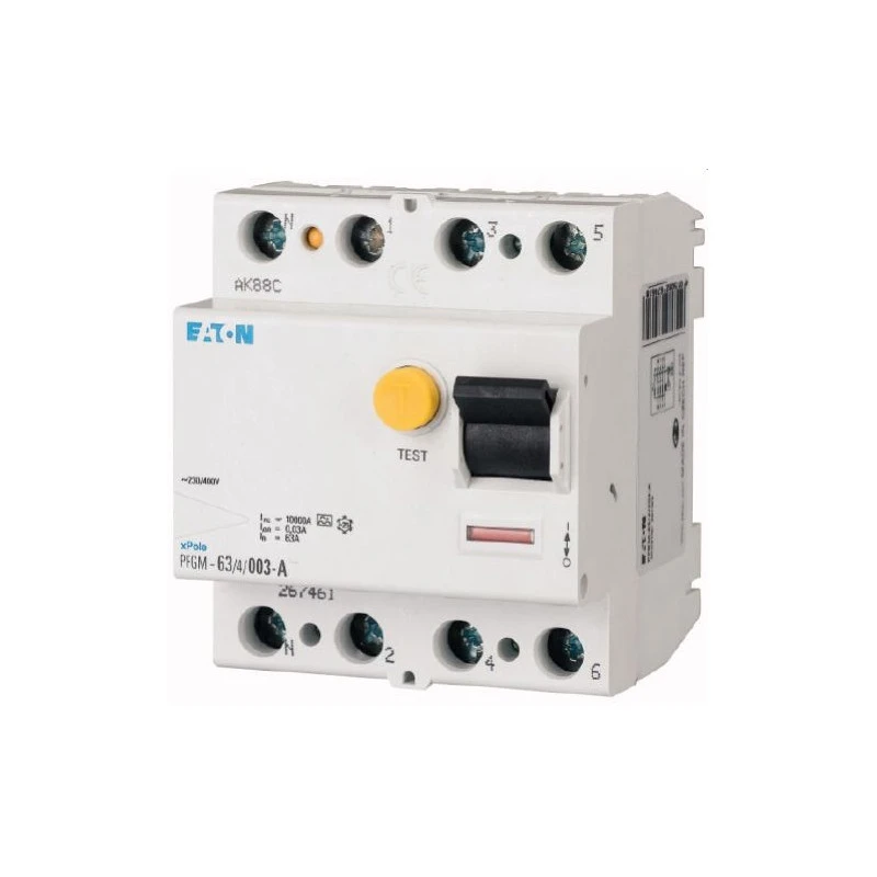 Interrupteur différentiel PFGM - 4x40A 30mA Type A / EATON Interrupteur Différentiel PFGM - 4x40A 30mA Type A / EATON -Alliance Lec Magasin interrupteur differentiel pfgm 4x40a 30ma type a eaton