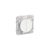 Interrupteur Double Va Et Vient Lumineux (1 Avec LED, 1 Sans LED) Blanc Schneider Electric Odace