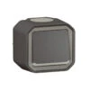Interrupteur Ou Va-et-vient Témoin 10AX 250V Plexo Complet Saillie Anthracite / Legrand