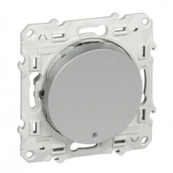 Interrupteur Va Et Vient Lumineux Alu Schneider Electric Odace