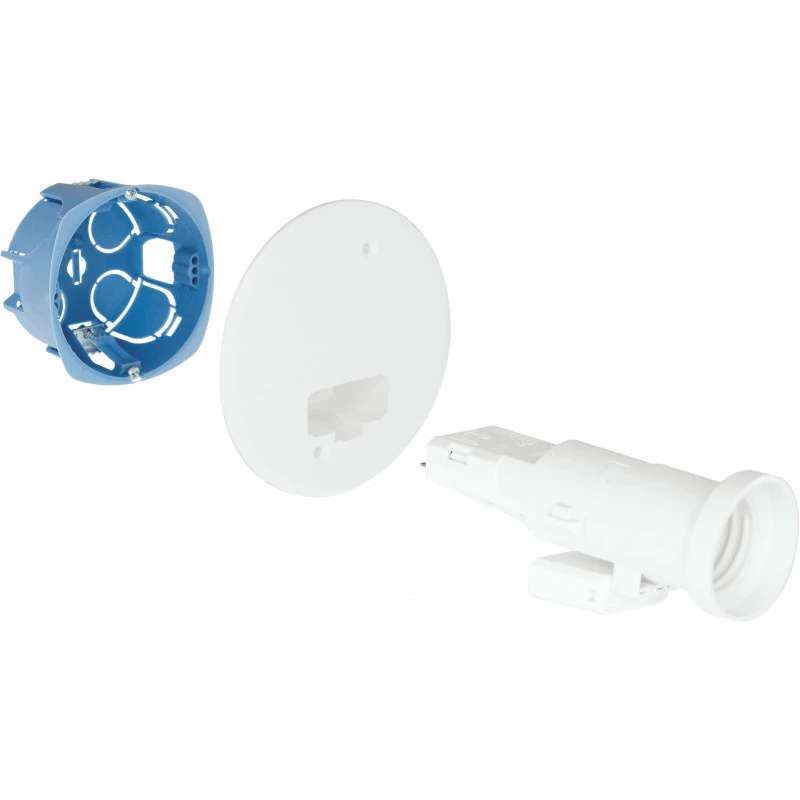 Kit Applique E27 d67 + Douille Eur'ohm Kit Applique E27 D67 + Douille Eur'ohm -Alliance Lec Magasin kit applique e27 d67 douille eur ohm