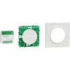 Kit Odace SFSP - Actionneur Micro-interrupteur + Plaque Style Blanc | Schneider Electric
