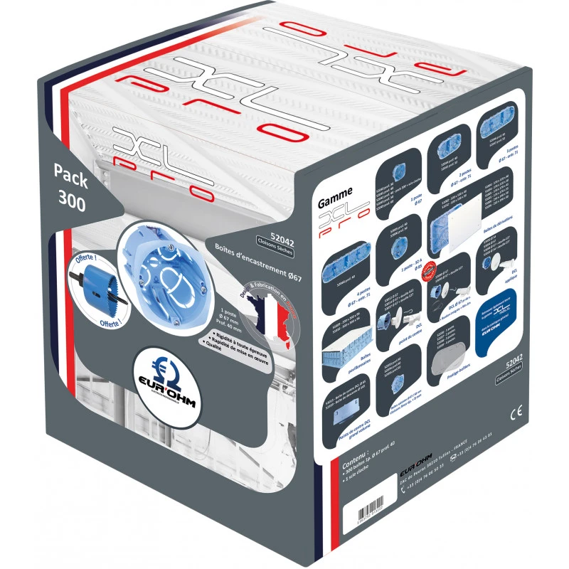Lot de 300 boites encastrement / Eurohm Lot De 300 Boites Encastrement / Eurohm -Alliance Lec Magasin lot de 300 boites encastrement eurohm