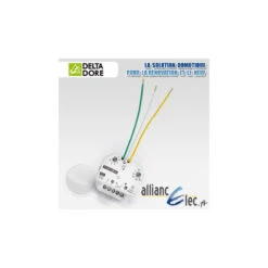 Micromodule Récepteur Radio 10 Ampères - Sortie Alimentée - 1 Voie Marche/arrêt + Minuterie - Deltadore Tyxia 4811