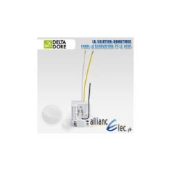 Micromodule Récepteur Radio Sortie Alimentée - 1 Voie Contact Sec Impulsionnel TBTS - Deltadore Tyxia 4620