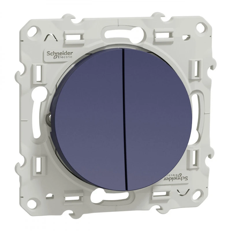 Odace, double va-et-vient Cobalt, à vis, connexion rapide / Schneider Odace, Double Va-et-vient Cobalt, à Vis, Connexion Rapide / Schneider -Alliance Lec Magasin odace double va et vient cobalt a vis connexion rapide schneider