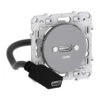 ODACE HDMI TYPE A ALU Schneider Electric