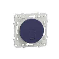 Odace, Prise RJ45 Cobalt, Grade 3 (multimédia +) Cat. 6A STP (longue Distance) / Schneider