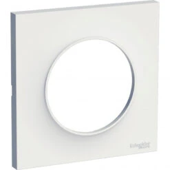 Pack 100 Plaque Blanc 1 Poste Schneider Electric Odace