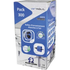 Pack 300 Boites Encastrement AIR'metic D67 P40 + Scie Cloche