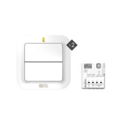 Pack TYXIA 611 Va-et-vient éclairage (1 Récepteur + 2 Interrupteurs Radio)