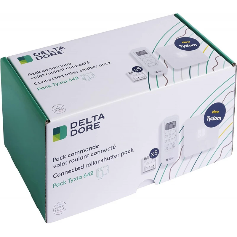 Pack Tyxia 642 connecté Pack pour volets roulants / Delta Dore Pack Tyxia 642 Connecté Pack Pour Volets Roulants / Delta Dore -Alliance Lec Magasin pack tyxia 642 connecte pack pour volets roulants delta dore 1