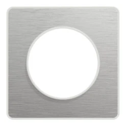 Plaque Alu Brossé 1 Poste Schneider Electric Odace Touch Matière Avec Liseré Blanc 3 Plaque Alu Brossé 1 Poste Schneider Electric Odace Touch Matière Avec Liseré Blanc -Alliance Lec Magasin plaque alu brosse 1 poste schneider odace touch matiere avec lisere blanc 1 3