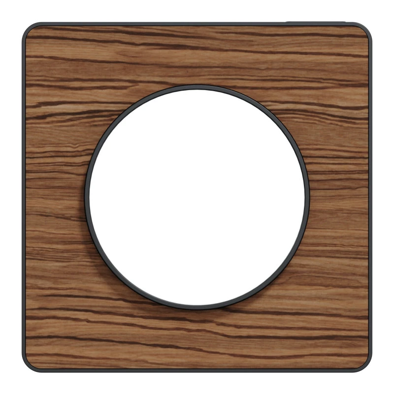 Plaque Odace Touch, Bois Zebrano avec liseré Anthracite 1 poste Schneider Electric Plaque Odace Touch, Bois Zebrano Avec Liseré Anthracite 1 Poste Schneider Electric -Alliance Lec Magasin plaque odace touch bois zebrano avec lisere anthracite 1 poste schneider 1