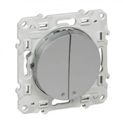 Poussoir Lumineux Alu Schneider Electric Odace