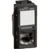 Prise RJ45 Cat.6 FTP Living Now 1 Module - Noir