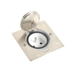 Réceptacle Pour Prise De Sol Carrée Finition Inox / Legrand