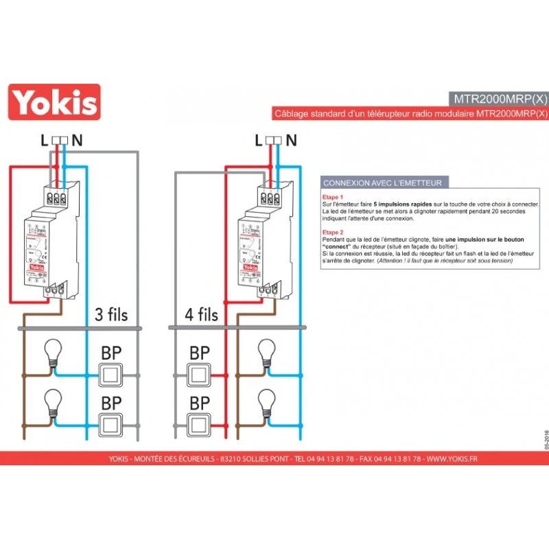 TELERUPTEUR 10A 230V – 50hz RADIO POWER TELERUPTEUR 10A 230V – 50hz RADIO POWER -Alliance Lec Magasin telerupteur 10a radio power ant ext 9